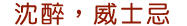 沈醉,威士忌