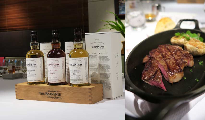 2015.03.17 「THE BALVENIE Single Barrel 單一麥芽威士忌品酒餐會」(N° 168 Prime 牛排館)