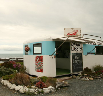 ｛旅食隨記｝海邊小攤大啖龍蝦　